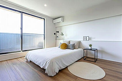 ■リラックスムードを高める主寝室