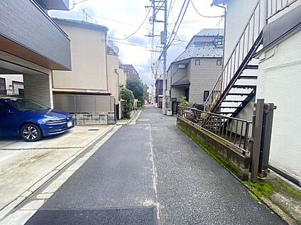 前面道路