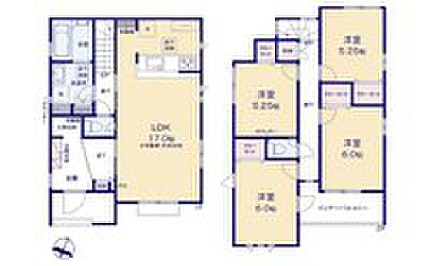 １号棟
価格： 3090万円間取り： 4LDK土地面積： 119.24m2建物面積： 107.24m2