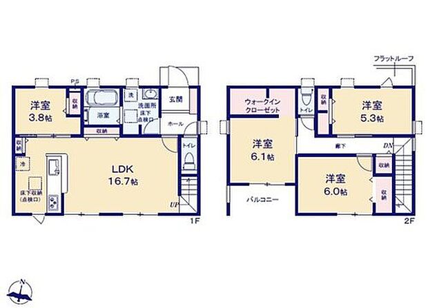 １号棟
価格： 2099万円間取り： 4LDK土地面積： 147.11m2建物面積： 97.91m2