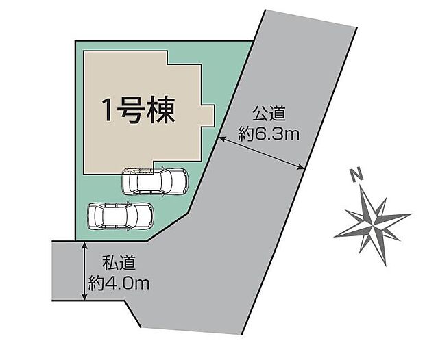 １号棟　２，６８０万円　