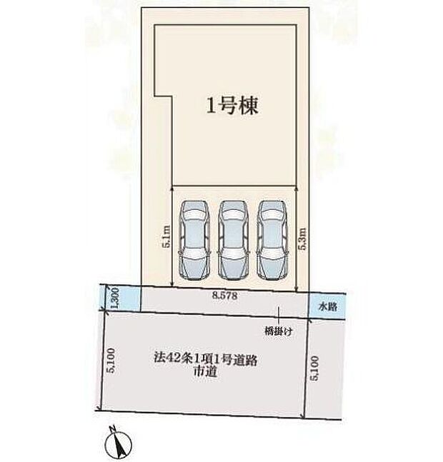 １号棟　２，６９０万円

