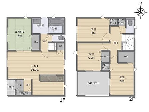 (3号棟)、価格2690万円、4LDK、土地面積123.88m2、建物面積106.1m2