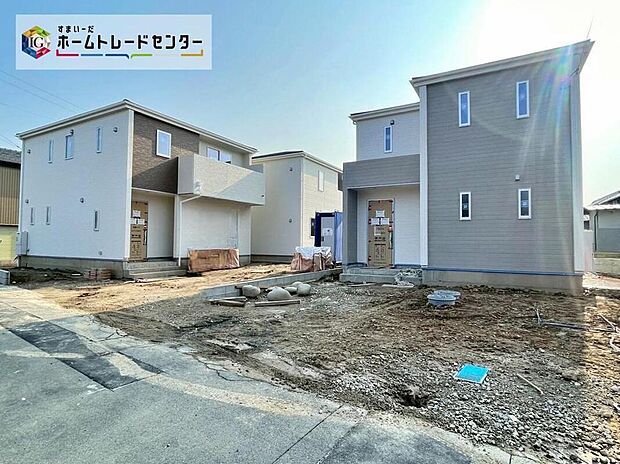全３邸☆　
完成に向けて現在建築工事中です☆住宅の構造や設備仕様・完成イメージなどの資料もお送りいたします♪お気軽にお問い合わせ下さい☆