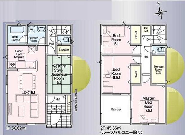 (1号棟)、価格2990万円、4LDK+S、土地面積158.71m2、建物面積95.58m2