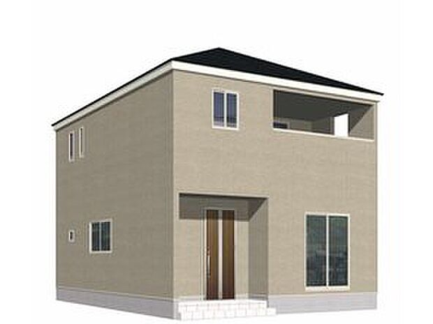 【完成予想図(外観)】３号棟
完成に向けて現在建築工事中です☆土日・平日を問わず毎日モデルハウスにて物件説明会を開催中☆お気軽にお問い合わせ下さい☆