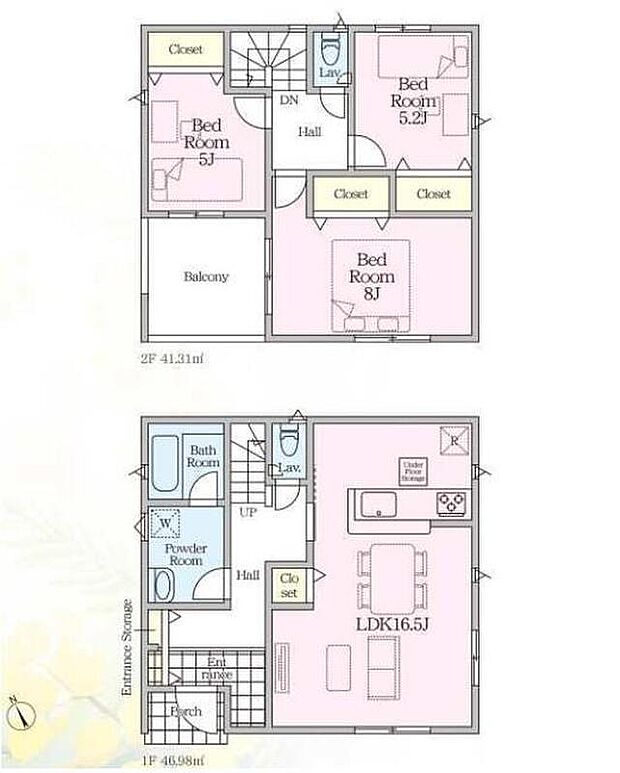 (3号棟)、価格2480万円、3LDK、土地面積205.27m2、建物面積88.29m2