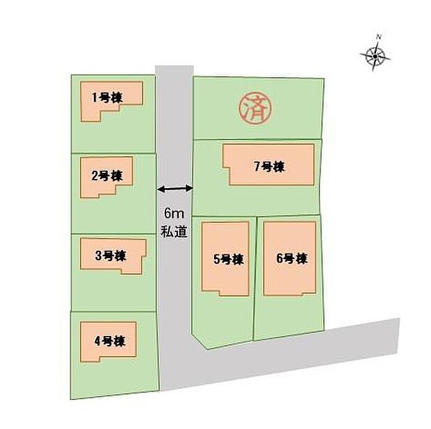 JR高崎線「神保原」駅利用♪車で7分◎同世代が集まりやすく、ご家族同士の交流もしやすい全8棟のコミュニティタウン♪