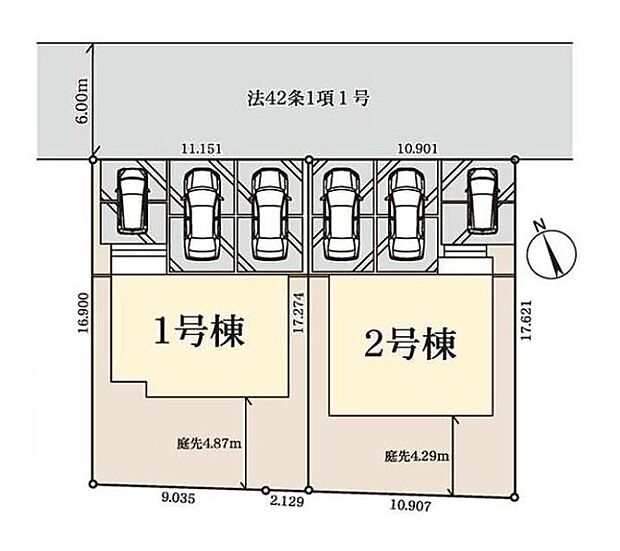 ファミリーカーの需要が多い中、駐車場も広めに確保いたしました♪車種により3台駐車可能です♪ご主人様のお車のお手入れにも気合が入りますね☆