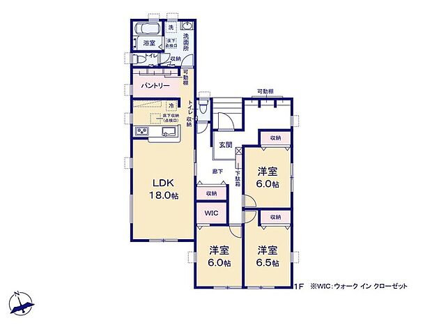 (1号棟)、価格3030万円、3LDK、土地面積218.44m2、建物面積102.68m2