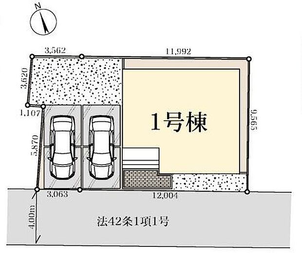 南道路に面した明るいお住まい☆
カースペースは2台分をご用意♪家族分の自転車を駐輪したり、来客用の駐車スペースとしてもお使いいただけます♪