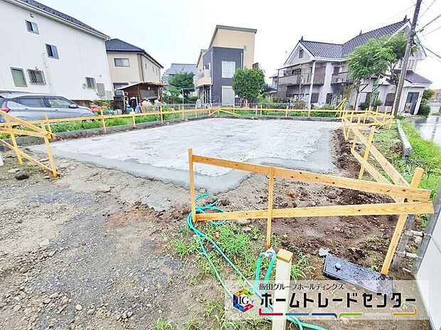 これから徐々に家の骨組みが出来上がっていきます。どんな家が建つのか楽しみですね♪
お問い合わせお待ちしております！