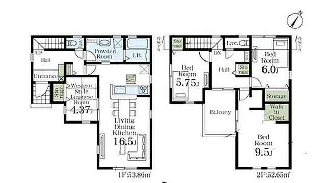 【4LDK】◇広々16.5帖のLDK！対面キッチンからはLDK全体を見渡せます♪
◇来客にもお子様の遊び部屋としても利用できる和室。
◇主寝室にはウォークインクローゼットを完備！お部屋がスッキリ片付きます♪
