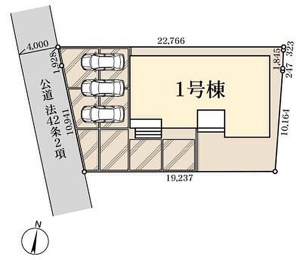 【全体区画図】秩父鉄道「東行田」駅徒歩5分♪スーパー徒歩4分、病院まで徒歩5分の暮らしやすい住環境です◎