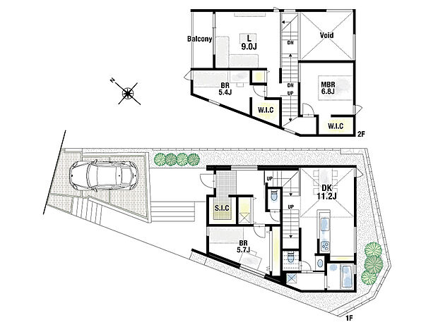 価格4980万円、3LDK、土地面積159.32m2、建物面積121.23m2