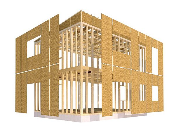 【 設備・仕様】CASAの在来×モノコック※参考イメージ図です。