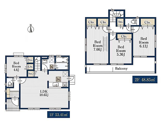 南からの明るい陽光の射し込むリビングダイニングは、ナチュラルで落ち着いた印象。家族との寛ぎの場としてはもちろん、時にはお客様を招き、語らいを愉しむ迎賓の空間ともなる。
