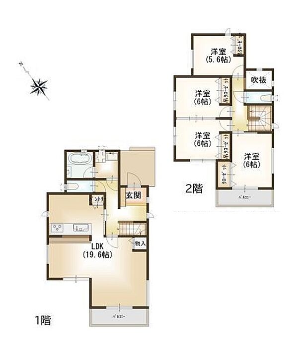 オープンでのびやかな空間を生み出す、こだわりの広がりとゆとり。家族と過ごす時間を大切にしたい方にぴったりの明るくゆとりある住空間です。南側の窓からの日差しがリビングの隅々までしっかりと届きます！