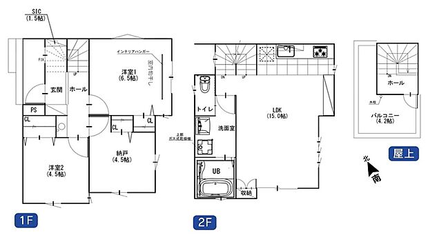 こだわりの空間デザイン！光と開放感を楽しむ新築戸建。食洗機付きキッチンや階段下の空間活用など、機能性も抜群です。おしゃれで快適な新生活をこの家でスタートしませんか？