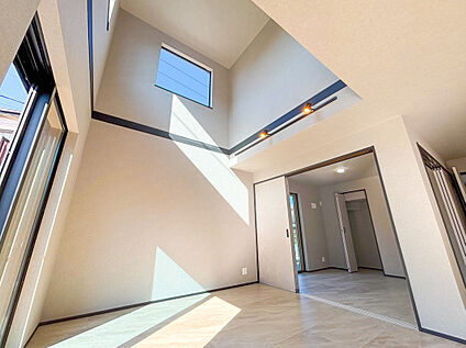 リビング吹抜け