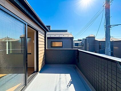 南面バルコニー