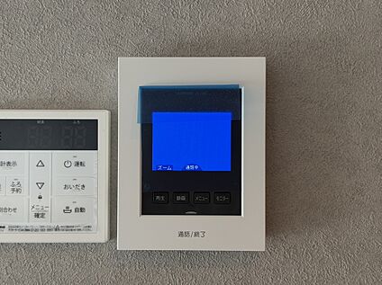 TVモニター付きインターホン