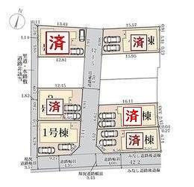 全棟車２台駐車可能です♪