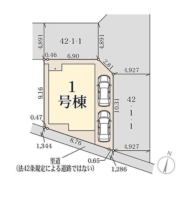 車２台駐車可能です♪