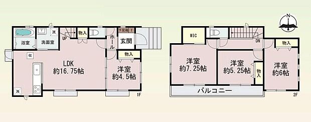 (Ｂ号棟)、価格3490万円、4LDK、土地面積137.38m2、建物面積93.36m2