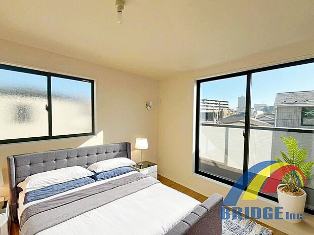 寝室　家具配置イメージ