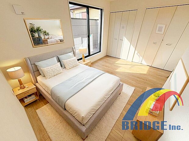 寝室　家具配置イメージ