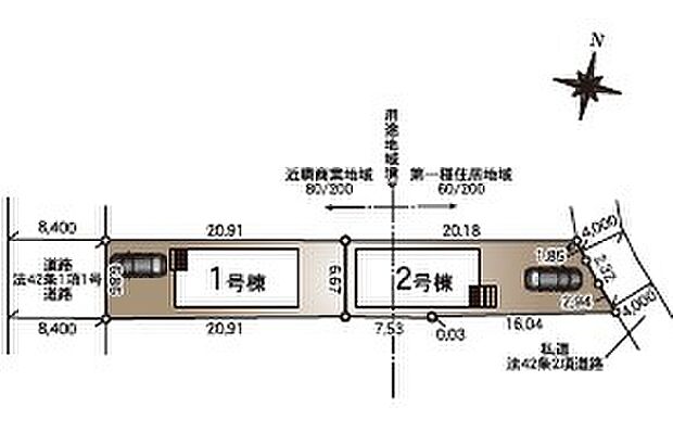 区画図