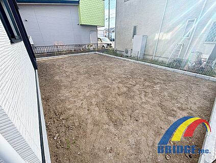 陽当たり良い大きなお庭