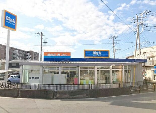 ビッグ・エー八千代大和田店（約550m）