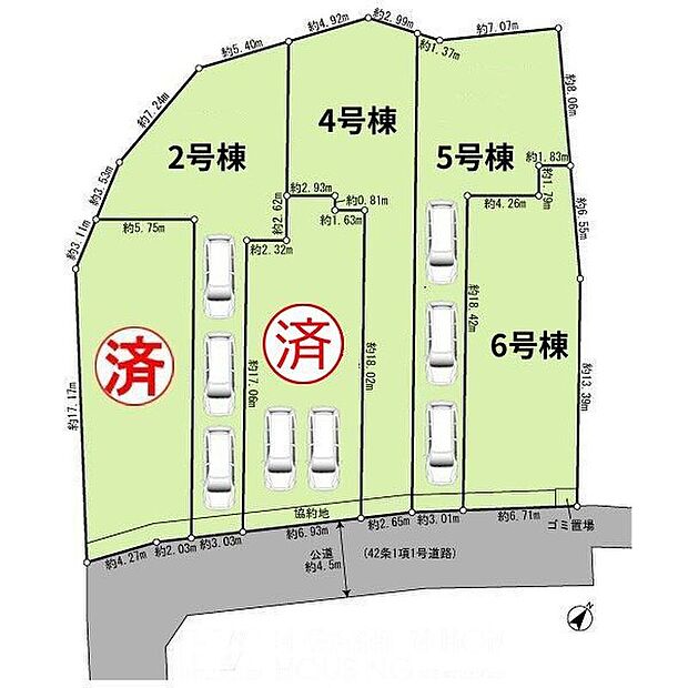 【区画図】