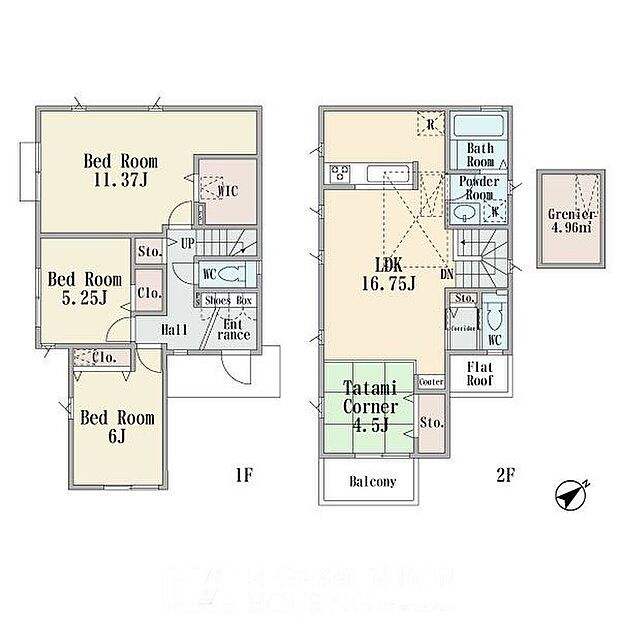 【3LDK+S】【19号棟】※現況と相違がある場合は現況を優先