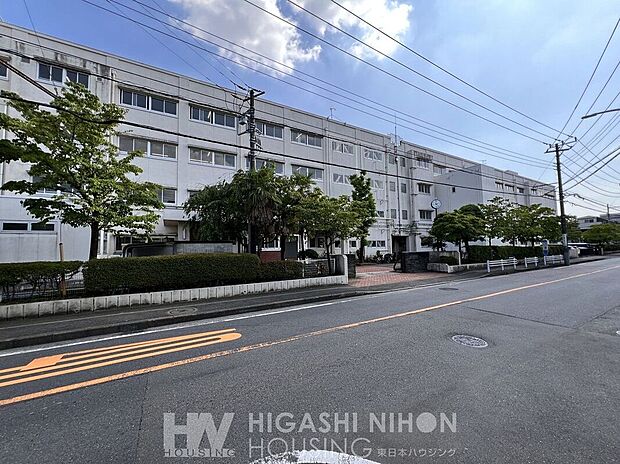 横浜市立新田中学校(約690m)