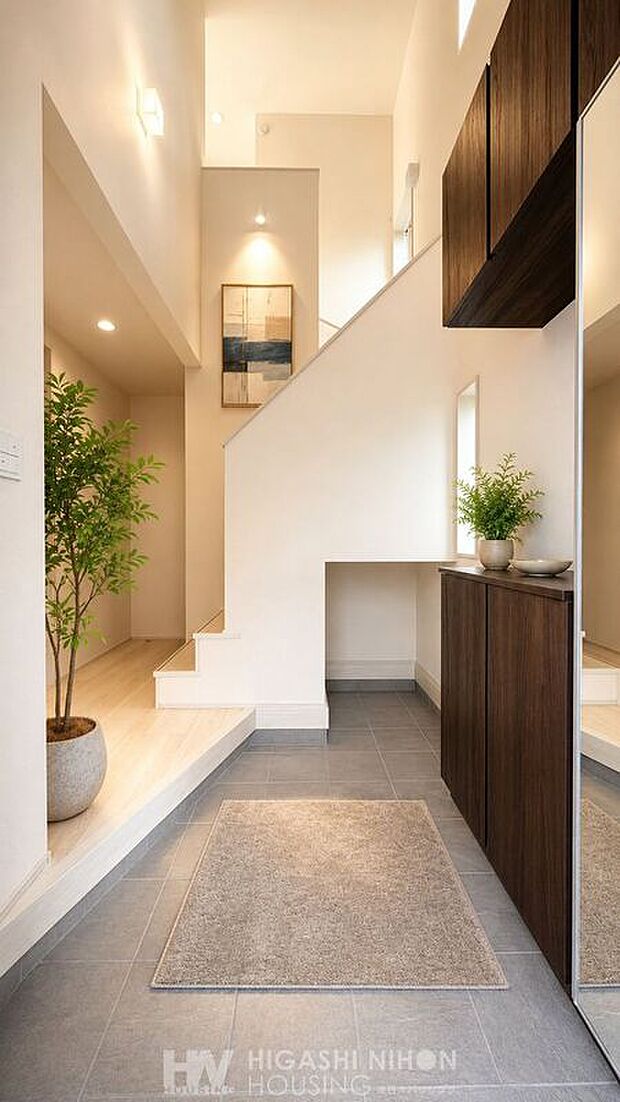 【建物プラン例 (内観写真)】※掲載写真は同社施工事例です。実際の販売物件とは間取り・仕様・設備・外構・色柄等が異なる場合があります。