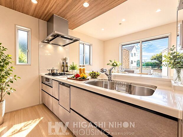 【建物プラン例 (内観写真)】※掲載写真は同社施工事例です。実際の販売物件とは間取り・仕様・設備・外構・色柄等が異なる場合があります。