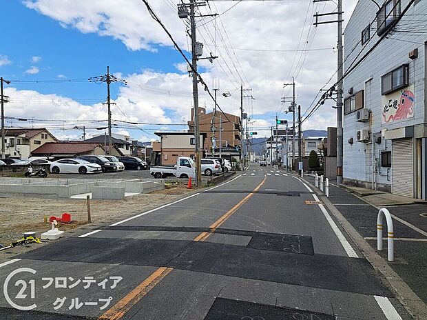 【前面道路含む外観】【現地前道】センチュリーグループにて全国規模の表彰経験多数あり!当社が自信をもってお客様にピッタリの物件をご提案いたします【不動産のプロにお任せください!】