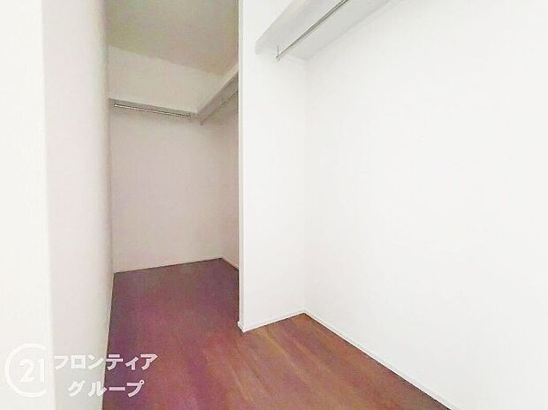 【収納】充実した収納スペースなので、お子様が大きくなって、荷物が増えてもたっぷり収納しておけますね