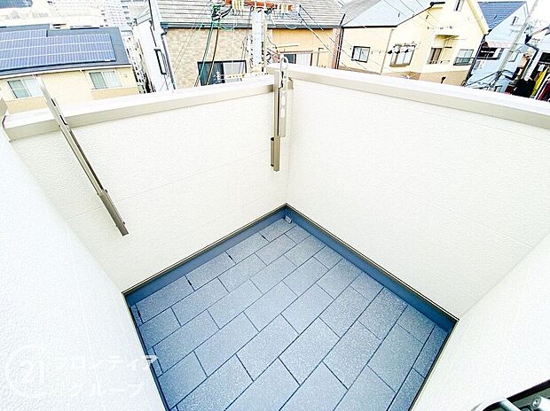 【バルコニー】お家のご質問はお気軽にご相談下さい。