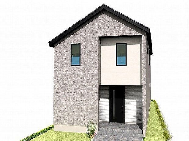 【建物プラン例 (外観写真)】【建物プラン例】ZEH水準省エネ住宅にて、冬はあたたかく、夏は涼しいお家に