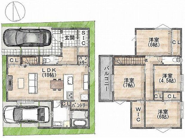 建物プラン面積:111.78m2 建物プラン価格:6580万円 -