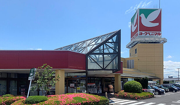 ヨークベニマル富久山店まで徒歩5分～6分（約380ｍ～410ｍ）同じ敷地内にはびっくりドンキー富久山店も併設しており便利です！駐車場は500台以上確保しています。