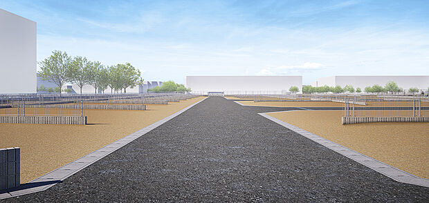 車の通り抜けが無い設計により、小さなお子さまも安心して過ごせる安全な街づくりを実現しています。