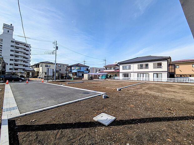 【現地写真】造成工事が完了!ライフラインも揃っています。