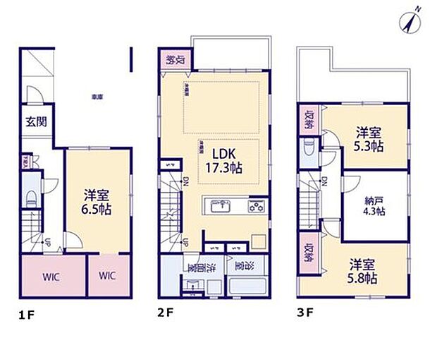 さいたま市浦和区領家22期（全2棟）  22期-1号棟（全2棟）

