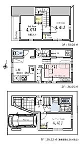 暮らしの快適性・居心地の良い住空間設計です。リビングを中心に、ご家族皆様が充実の暮らしをお送りいただけるプランニングです。 