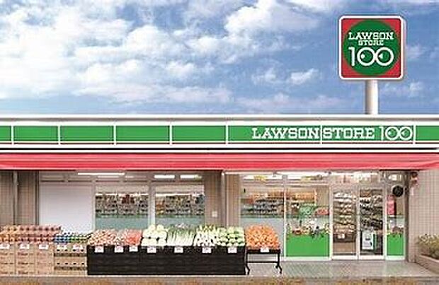 ローソンストア100 練馬桜台店（約561m）